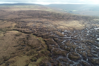 Fleet Moss viewed from the air.