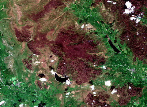 Image of satellite picture of land cover