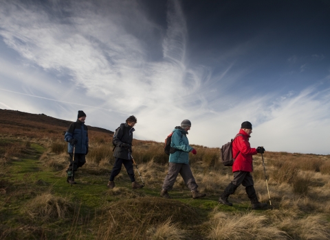 Image of walkers © Watershed Landscape